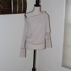 She + Sky, batwing long sleeve shirt .....